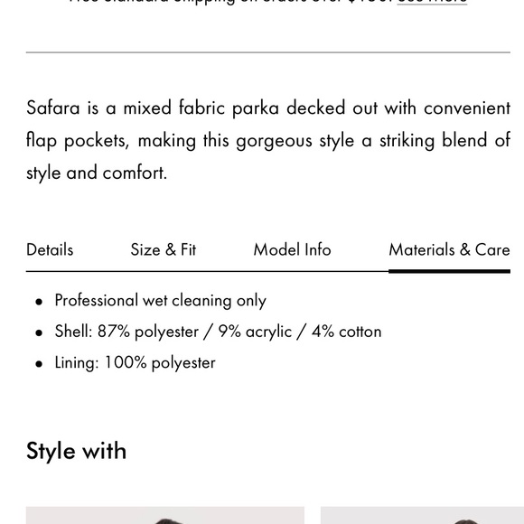 Noize Safara Mixed Media Jacket - Picture 11 of 11